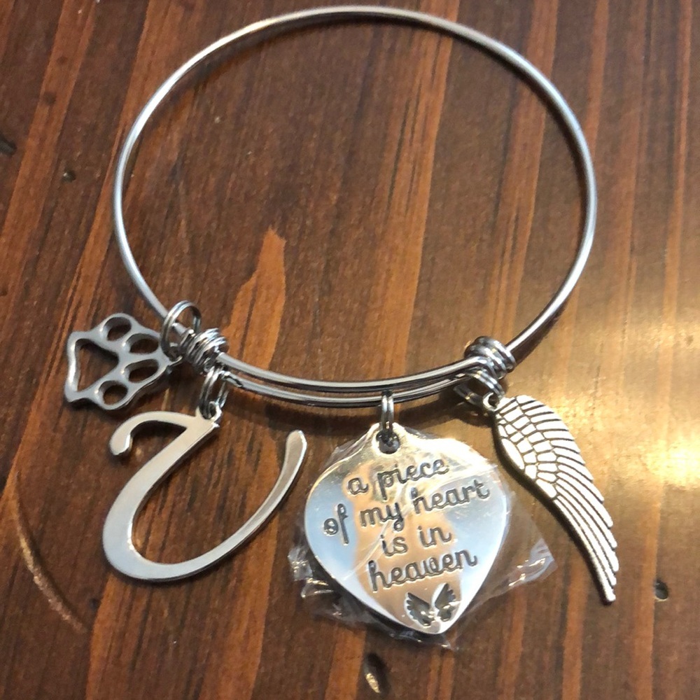 Pet Remembrance Charm Bracelet